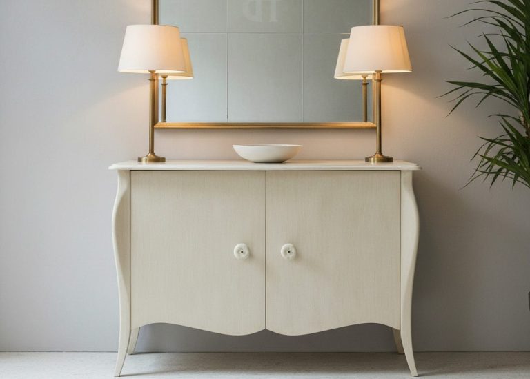 Klassischer Sessel mit Hocker in grau gelbem Samt
