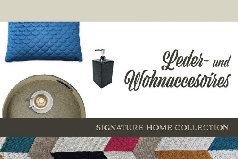 Leder- und Wohnaccessoires Katalog